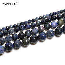 6/8/10 mm Strand 15'' Wholesale AAA+ Round Blue Natural Stone  Beads Sodalite For Jewelry Making DIY Bracelet Necklace Material 2024 - buy cheap