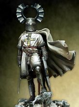 1/18  90mm Resin figure Medieval Teutonic Knights 2024 - buy cheap