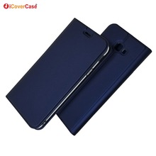 Ультратонкий чехол-бумажник из искусственной кожи с откидной крышкой и подставкой для Samsung Galaxy J4 Plus 2024 - купить недорого