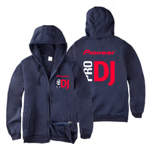 Sudaderas con capucha y cremallera para hombre y mujer, chaqueta de manga larga con bolsillo y cremallera, estampado de Pioneer Pro Dj, Casual, 4XL 2024 - compra barato