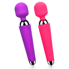 Adjustable AV Vibrators Massager for Women USB Charging Sex Toys Magic Wand Vagina Clitoris Stimulator Toys for Adult 2024 - buy cheap