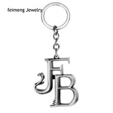 FB Letter Cute Pendent Charm Keychain Keyring High Quality Movie Jewelry Wholesale vintage Key ring 2024 - buy cheap
