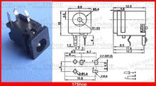 500PCS 3pin 4.8mm X 1.7mm DC socket 1.65mm jack PCB Charger Power Female Plug 2024 - buy cheap
