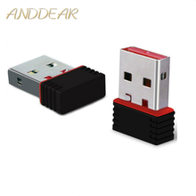 Adaptador de alta potencia MTK7601 de 150Mbps, Mini usb, wifi, adaptador directo, USB 2,0 2024 - compra barato