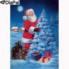 DIAPAI Diamond Painting 5D DIY 100% Full Square/Round Drill "Santa Claus tree" Diamond Embroidery Cross Stitch 3D Decor A23661 2024 - buy cheap