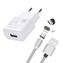 Cargador USB rápido para móvil, Cable de carga magnético Micro USB para Samsung J7, A10, Huawei Y5, Honor 8A, 7A, Redmi 4X, Note 5, 6 Pro 2024 - compra barato