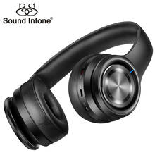Sound intone P26 Bluetooth Headphones Big Wireless Earphone Gaming Headsets With Mic Support TF Card MP3 For IPhone Computer PC 2024 - buy cheap