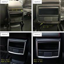 Lapetus-caja de reposabrazos para Subaru Forester 2019, 2020, ABS, aire acondicionado trasero, salida de ventilación de CA, Kit de cubierta embellecedor 2024 - compra barato