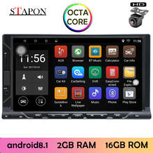 STAPON 7inch Android8.0 foRvw car MP5 2GRAM WiFi Bluetooth GPS RDSFM steering 7108 2024 - buy cheap