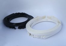 12pcs White & Black Plastic hairband Tone Craft Blank Plain  headband hairstyles 1/2" with Teeth--Free Shipping 2024 - buy cheap