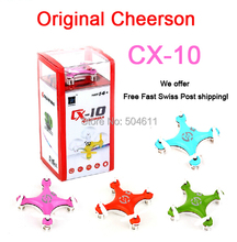Cheerson CX-10 CX10 4CH 2.4GHz 6 Axis Gyro LED Rechargeable Mini Nano RC UFO Quadcopter RTF 2024 - buy cheap