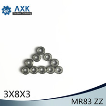 MR83ZZ ABEC-1 (500 uds) rodamientos de bolas en miniatura 3X8X3mm HS1031 2024 - compra barato