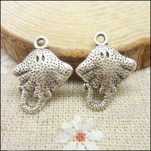110 pcs Charms Fish Pendant  Tibetan silver  Zinc Alloy Fit Bracelet Necklace DIY Metal Jewelry Findings 2024 - buy cheap