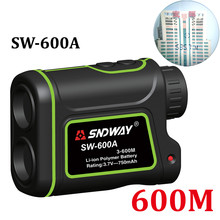 600m Handheld Monocular metre Laser Rangefinder Distance Meter hunting Telescope trena laser range finder measure outdoor 2024 - buy cheap