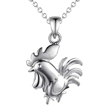 cock cute wholesale silver plated Necklace New Sale silver necklaces & pendants /OZQAPJHF PEUQDSBI 2024 - buy cheap