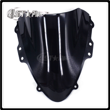 Black Plastic Motorcycle Windscreen Windshield Wind Deflector For SUZUKI GSXR600 GSXR750 GSXR 600 750 K4 2004 2005 2024 - buy cheap