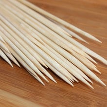 100-200pcs 50cm*5mm  Disposable Bamboo BBQ Skewers Natural Wooden Skewer Wood Stick BBQ Accessory Bar Party Restaurant Utensils 2024 - buy cheap