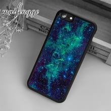 maifengge Bright Blue Nebula Sky Stars Case For iPhone 5 6s 7 8 plus 11 12 Pro X XR XS Max Samsung Galaxy S6 S7 edge S8 S9 2024 - buy cheap