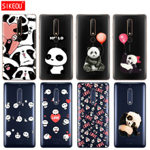 silicone cover phone case for Nokia 5 3 6 7 PLUS 8 9 /Nokia 6.1 6 2018 Cute Dinggul panda cartoon 2024 - buy cheap