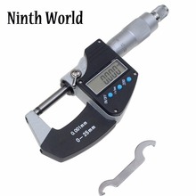 0-25mm Metric Imperial Digital Display Micrometer External Micrometer 0.001mm / 0.00005 inch Caliper Gauge Measuring Tool 2024 - buy cheap