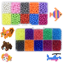 Kit educativo de rompecabezas 3D mágico para niños, juego de bolas, Beads DIY, Spray de agua, 10 colores 2024 - compra barato