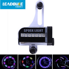 Leadbike-luz LED para rueda de bicicleta, lámpara de señal para rueda de ciclismo, 30 cambios, envío gratis, novedad, 14 LED 2024 - compra barato