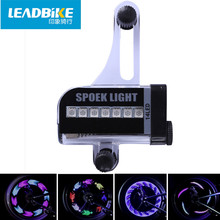 Leadbike-novo acessório para bicicleta, 14 led, ciclismo, roda, sinal de luz, luz de raio do pneu, 30 mudanças para frete grátis 2024 - compre barato