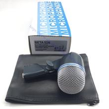 Microfone dinâmico profissional, 1 conjunto para microfone estilo shure tibet52a 2024 - compre barato