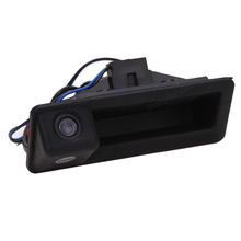 CCD HD Водонепроницаемая Автомобильная камера заднего вида парковочная помощь камера с ручкой заднего багажника для BMW 3 серии 5 серии X5 X1 2024 - купить недорого