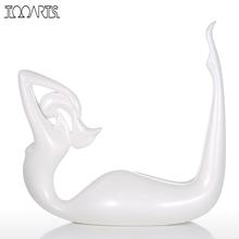 Tooarts Tomfeel-figura de resina con espalda curva para baile, decoración del hogar, arte moderno, manualidad para regalo para el hogar y la Oficina 2024 - compra barato