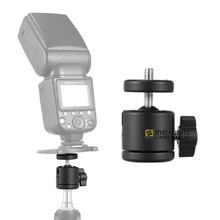 Photo studio mini bola cabeça para câmera/suporte tripé ballhead com 1/4 "adaptador 2024 - compre barato