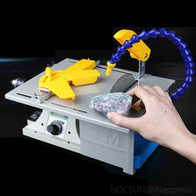 Mini 850W Multifunction  Table Saw Stone Polisher Jade Engraving Machine Grinding machine Table Saws  Cutting machine for free 2024 - buy cheap