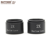 Datyson 1.25 Inch 2x Barlow Lens Pure Optical Glass Lens Broadband Coating for Telescope Eyepiece Ocular 2024 - buy cheap