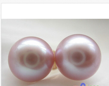 00  dp3107 AAA++ 9mm round lavender AKOYA freshwater pearl earring KGPT 2024 - buy cheap