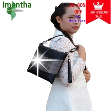 high quality 2017 women shoulder bags female black women leather handbags ladies hand bag girl purses and handbags evening bags 2024 - buy cheap