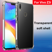 Роскошный ударопрочный прозрачный мягкий чехол для Vivo Z3i, чехлы для телефонов, подушка безопасности, силиконовая задняя крышка для Vivo Z 3i VivoZ3i, чехол для телефона 2024 - купить недорого