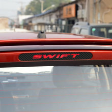 Jameo-pegatina de luz de freno para coche, pegatina de luz de freno de fibra de carbono para Suzuki Swift, cubierta decorativa, accesorios para coche 2024 - compra barato