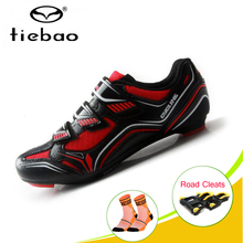 TIEBAO sapatilha ciclismo men road Unisex Breathable Outdoor riding bicycle athletic Cycling Shoes Self-locking Road Bike Shoes 2024 - buy cheap