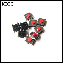 1000Pcs Push Button Switch Red 6*6*3.1mm SMD4 Touch micro switch 6x6x3.1 2024 - buy cheap