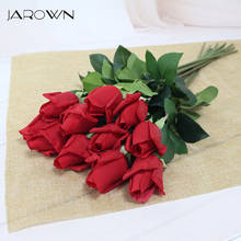 JAROWN имитация цветка розы, искусственный натуральный на ощупь, латексные розы, цветы для свадьбы, украшения для дома, вечерние украшения 2024 - купить недорого