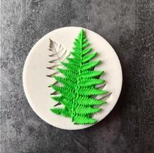 Silicone mold fondant mould decor Molds Fern Of Leaves silicone mould fondant mold cake decorating tools chocolate moulds 2024 - buy cheap