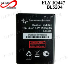 for FLY IQ447 Battery BL5204 5204 1500mAh High Quality Mobile Phone Replacement Li-ion Accumulator 2024 - buy cheap