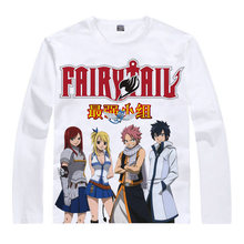 Fairy Tail T-Shirt flying cat Shirt custom cool t shirts Anime Cartoon long sleeves Clothes printed t shirts Anime cute shirts a 2024 - buy cheap