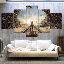 Imagen HD de Metro Exodus para decoración del hogar, pegatina de pared, pinturas de lienzo, arte de pared, 5 uds. 2024 - compra barato