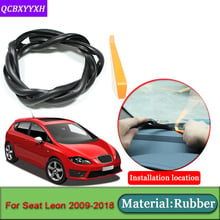 Car-styling Fit For Seat Leon 2009-2018 Anti-Noise Soundproof Dustproof Car Dashboard Windshield Sealing Strips Auto Accessories 2024 - buy cheap