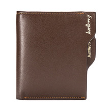 New Wallet Hot Popular Brand Short men Wallets PU Leather male Purse Card Holder Wallet Fashion man Zipper Wallet men Coin bag 2024 - compre barato