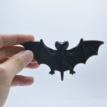 5pcs Plastic Fake Tricky Bat Halloween Decoration Supplies Funny Spoof Toys Soft Imitation Fake Bat Toys Halloween Funny Joke 2024 - buy cheap
