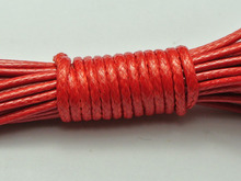 10 Meters Red Korean Waxed Cord String Thread 2mm for Bracelet Necklace 2024 - buy cheap