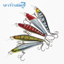 5 pieces/lot  8CM 7.9G Minnow Lure Sea Fishing Tackle Fishing Kit Hard Bait Jig Lure  Fishing Lure 6# Hooks Fishing Tackle 2024 - buy cheap