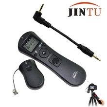 JINTU 2.4G LCD Remote Shutter Release Control for CANON EOS 70D 60D 60Da 1100D 1000D 700D 650D 600D 550D 500D 450D 400D Camera 2024 - купить недорого